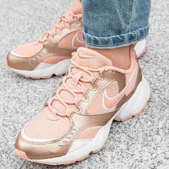 Nike Shoes - NEW Nike Air heights rose gold sneakers shoes